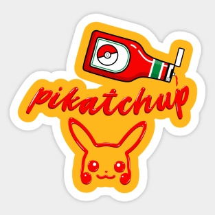 pikatchup Sticker